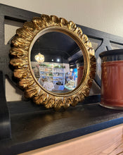 Load image into Gallery viewer, Two’s Company Gold Leaf Wall Mirror