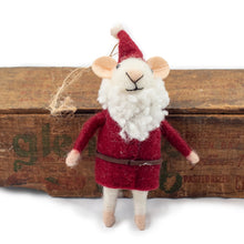 Load image into Gallery viewer, Sugarboo Felt Holiday Mouse Ornaments
