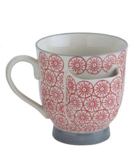 Load image into Gallery viewer, Hand-Stamped Mug with Tea Bag Holder, 4 Styles