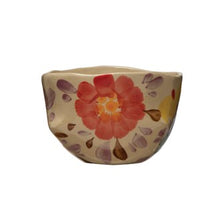 Load image into Gallery viewer, Hand-Painted Stoneware w/ Florals, Multi Color