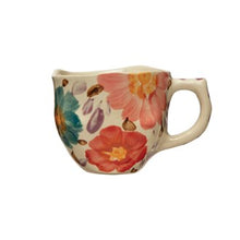 Load image into Gallery viewer, Hand-Painted Stoneware w/ Florals, Multi Color