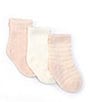 Load image into Gallery viewer, Barefoot Dreams Baby Newborn-6 Months CozyChic Lite Socks 3-Pack