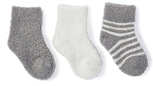 Load image into Gallery viewer, Barefoot Dreams Baby Newborn-6 Months CozyChic Lite Socks 3-Pack