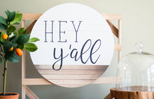 Load image into Gallery viewer, Circle Wooden Signs