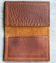 Load image into Gallery viewer, Leather Business Card Holder