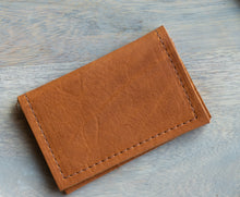 Load image into Gallery viewer, Leather Business Card Holder