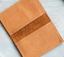 Load image into Gallery viewer, Leather Business Card Holder
