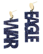 Load image into Gallery viewer, Bourbon And Bowties Earrings