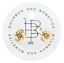 Load image into Gallery viewer, Bourbon And Bowties Earrings