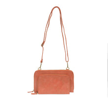 Load image into Gallery viewer, Brushed Mini Convertible Zip Around Wristlet