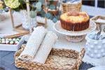 Load image into Gallery viewer, Mud Pie Gray Waffle Weave Napkin Set