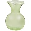 Load image into Gallery viewer, Mud Pie Green Botanica Ruffle Vase
