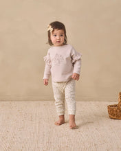 Load image into Gallery viewer, Quincy Mae Ruffle Long Sleeve Tee Fleur
