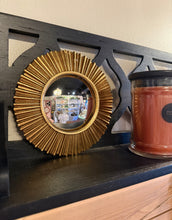 Load image into Gallery viewer, Two’s Company Gold Leaf Wall Mirror
