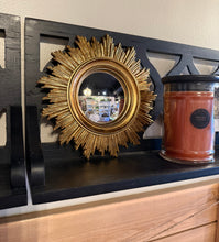Load image into Gallery viewer, Two’s Company Gold Leaf Wall Mirror
