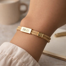 Load image into Gallery viewer, Lenny &amp; Eva Sentiment Cord Bracelet-Jeremiah 29:11, Trust the Process
