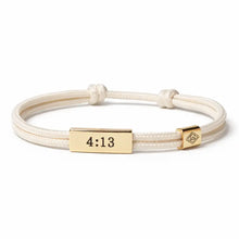 Load image into Gallery viewer, Lenny &amp; Eva Sentiment Cord Bracelet-Philippians 4:13, You've Got This
