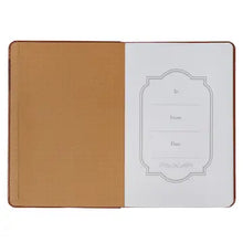 Load image into Gallery viewer, Journal W/Elastic Be Still Brown Ps. 46:10
