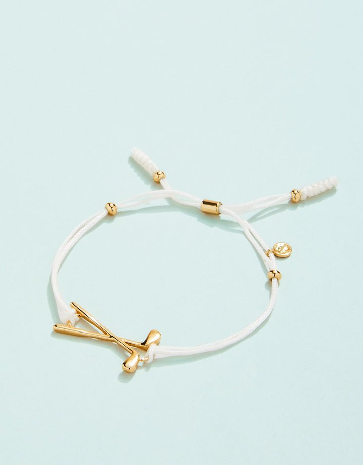 Spartina Splash Golf Clubs Slide Bracelet