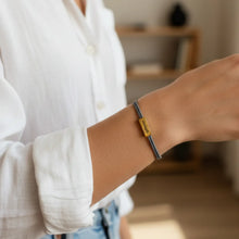 Load image into Gallery viewer, Lenny &amp; Eva Sentiment Cord Bracelet-Strength, Proverbs 31:25
