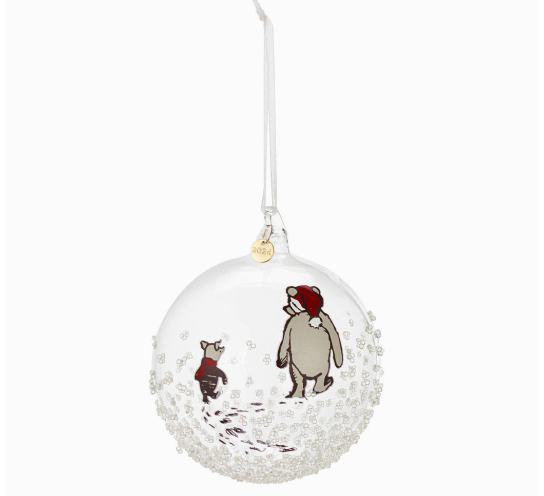 Pooh and Piglet Dated Ornament