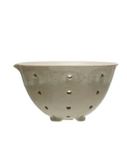 Load image into Gallery viewer, Stoneware Berry Bowls with Glaze-2 Colors
