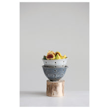 Load image into Gallery viewer, Stoneware Berry Bowls with Glaze-2 Colors
