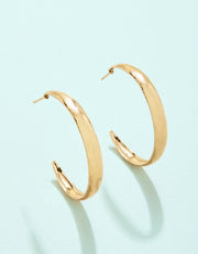 Spartina Slash Colleton River Hoop Earrings