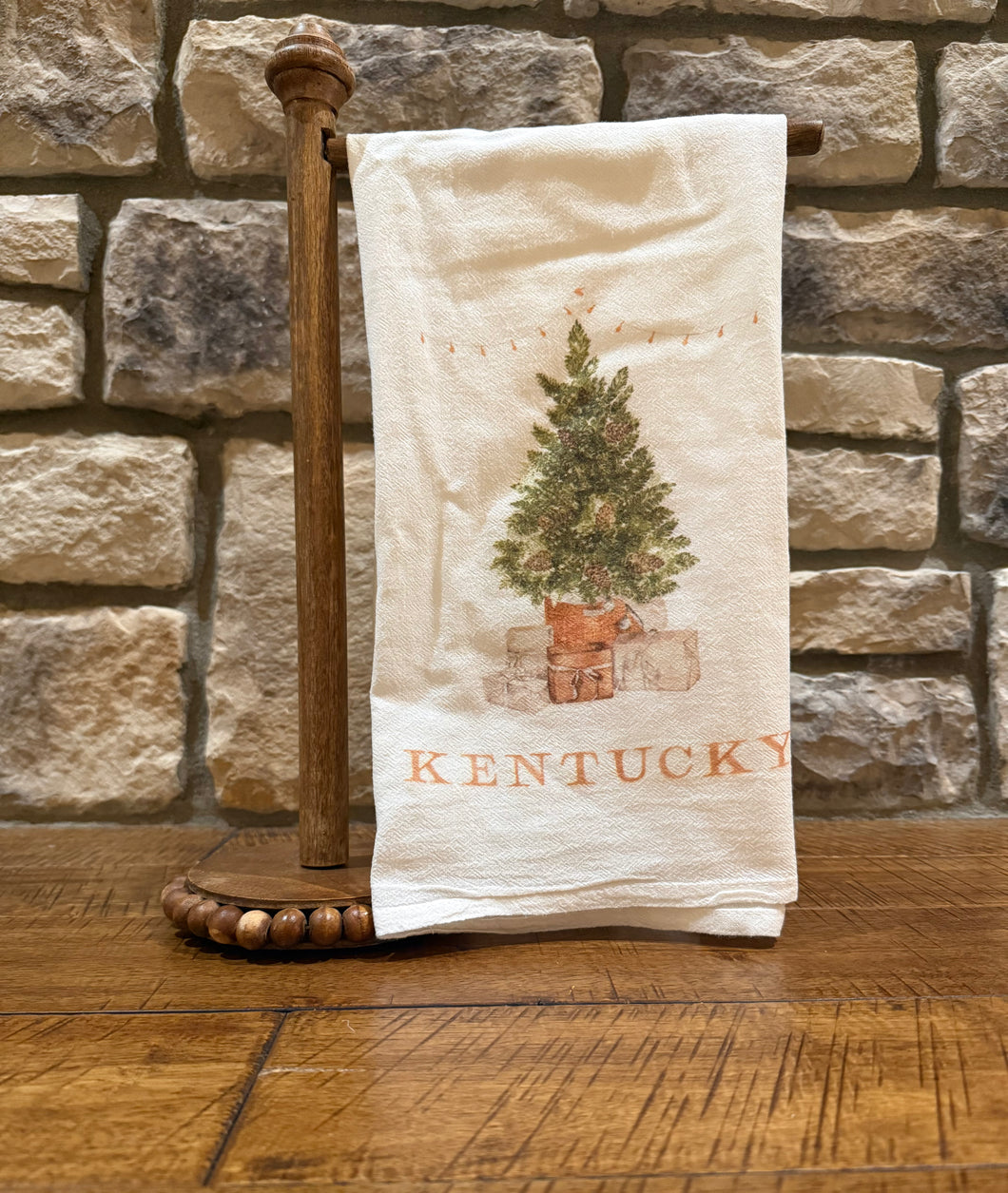 Cloth Kentucky Towel-Love+Local Cottage Tree