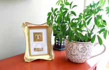 Load image into Gallery viewer, Two&#39;s CompanyBrocante Distressed Gold Leaf Photo Frames
