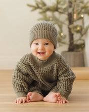 Load image into Gallery viewer, Quincy Mae Chunky Knit Sweater - Spruce
