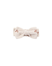 Load image into Gallery viewer, Quincy Mae Velour Bow Headband - Red Bows
