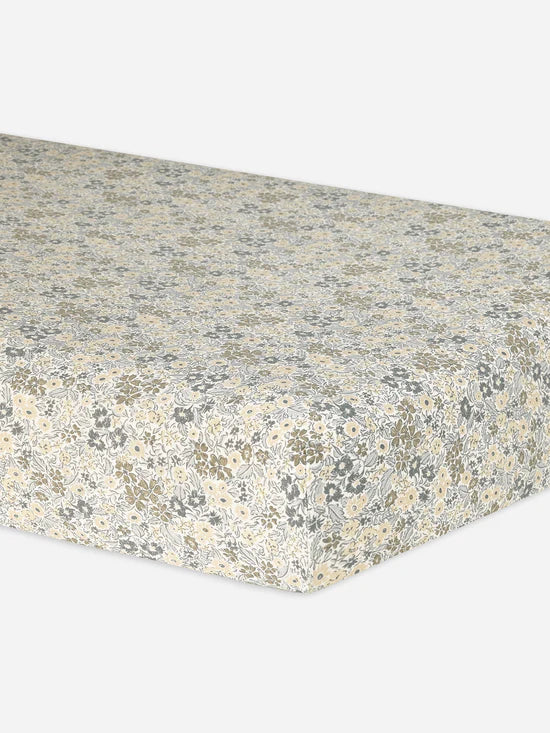 Quincy Mae-Winter Garden Bamboo Cotton Sheet