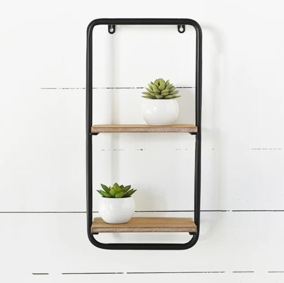 Modern Double Shelf