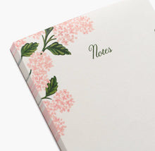 Load image into Gallery viewer, Rifle Paper Pink Hydrangea Notepad
