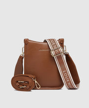 Load image into Gallery viewer, Louenhide Parker Logo Crossbody Bag-Tan
