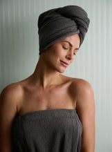 Load image into Gallery viewer, Cozy Earth Ribbed Terry Hair Towel
