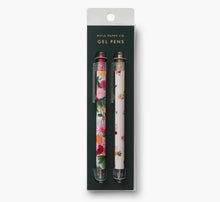 Load image into Gallery viewer, Rifle Paper Dahlia Set of 2 Gel Pens
