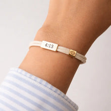 Load image into Gallery viewer, Lenny &amp; Eva Sentiment Cord Bracelet-Philippians 4:13, You've Got This
