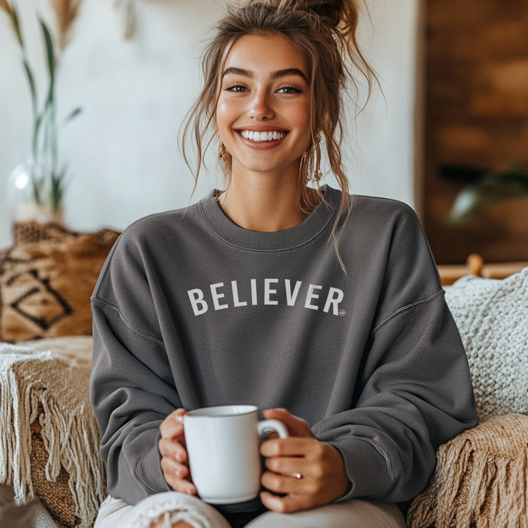 Comfort Colors Believer Sweatshirt