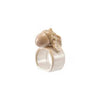 Stoneware Napkin Ring with Acorn
