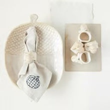 Load image into Gallery viewer, Stoneware Napkin Ring with Acorn
