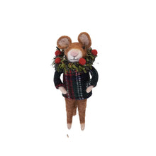 Load image into Gallery viewer, Sugarboo Felt Holiday Mouse Ornaments
