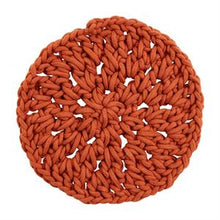 Load image into Gallery viewer, Mud Pie Knotted Cotten Trivet
