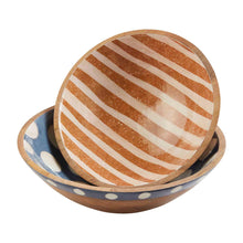 Load image into Gallery viewer, Mud Pie Dot Enamel Bowl Set
