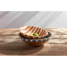 Load image into Gallery viewer, Mud Pie Dot Enamel Bowl Set
