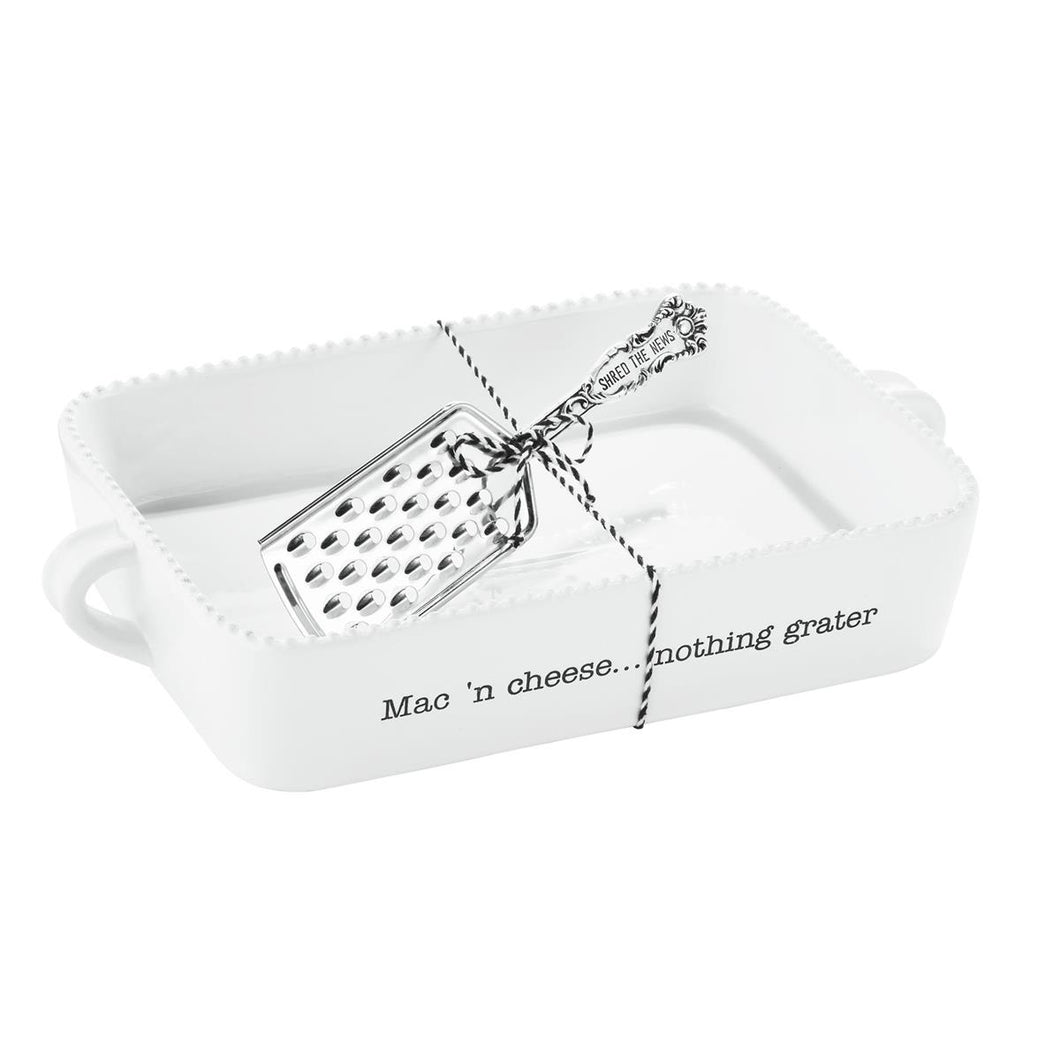 Mud Pie-Nothin'Grater Mac & Cheese Set