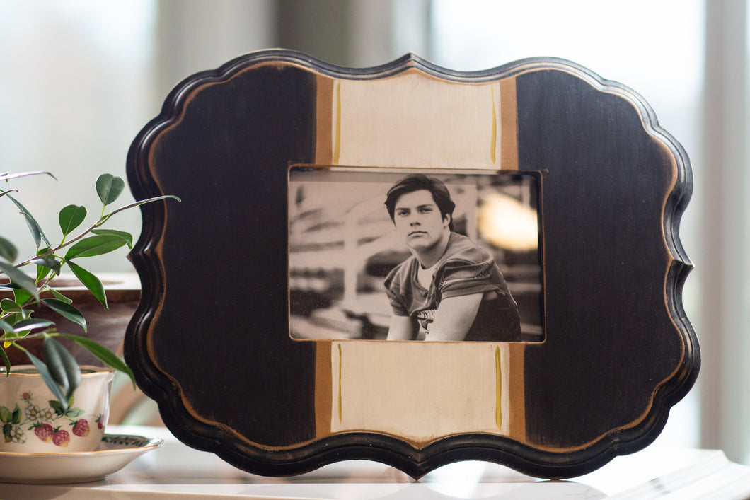 Black & Tan Picture Frame