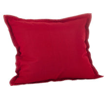 Load image into Gallery viewer, Whip Stitched Flange Pillow
