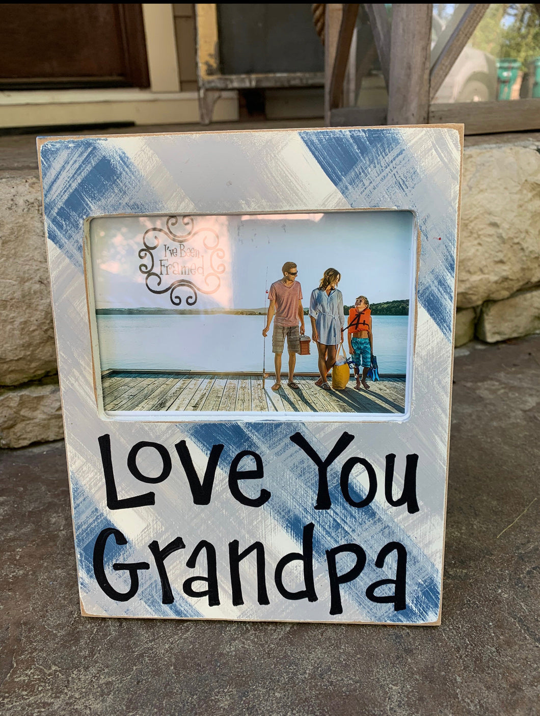 Love You Grandpa Picture Frame